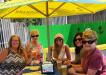Anita, Terry, Amanda, Susie & Janet having Happy Hour fun at the Frog Bar at their new location on the bay on Wicomico St. courtesy Terry Kuta